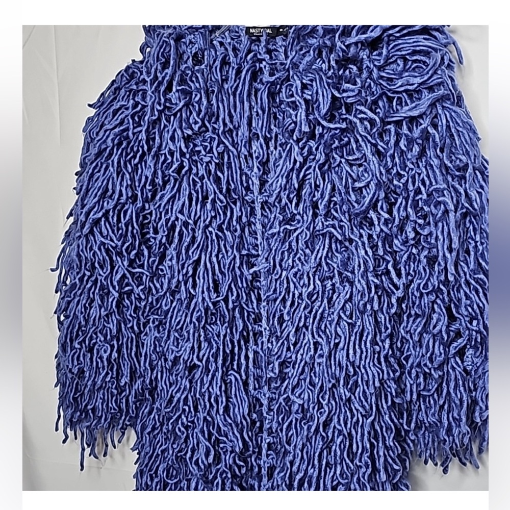Nasty Gal shaggy cardigan - Picture 5 of 11